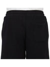 Men's Logo Printing Bermuda Shorts Black - GOLDEN GOOSE - BALAAN 10