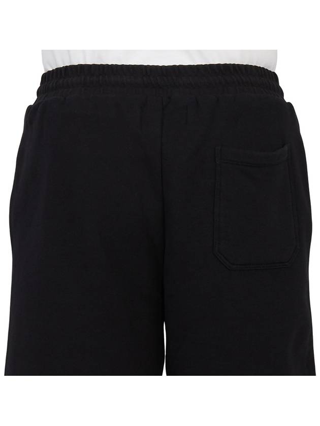 Men's Logo Printing Bermuda Shorts Black - GOLDEN GOOSE - BALAAN 10