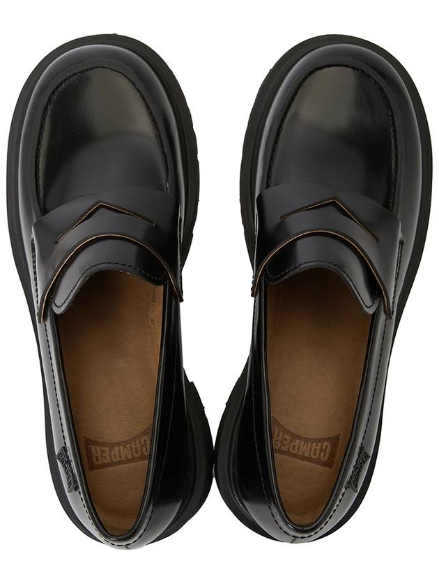 Milah Twins Leather Loafer Black - CAMPER - BALAAN 3