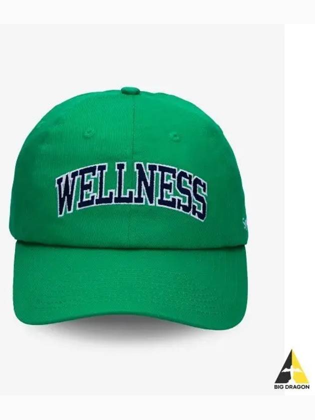 Wellness Embroidered Ball Cap Verde Navy - SPORTY & RICH - BALAAN 2