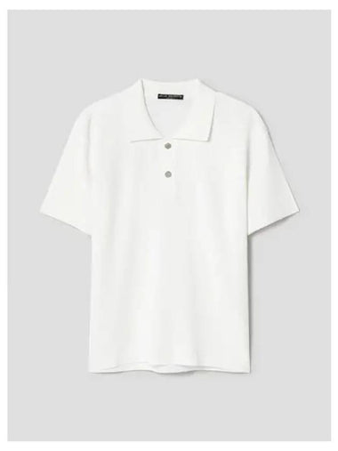 Jacquemus Men s Le Polo T shirt Maille Off White Domestic Product GM0024020772873 - JACQUEMUS - BALAAN 1