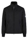 Chrome R Lens Wappen Nylon Zip-up Jacket Black - CP COMPANY - BALAAN 2