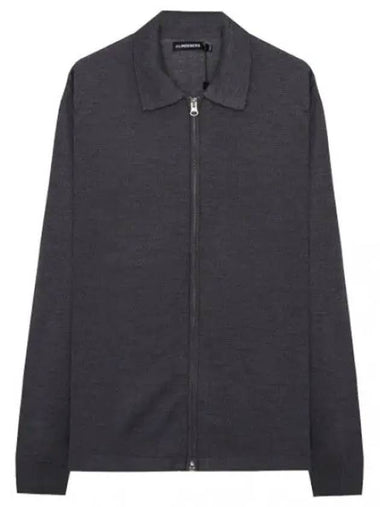 Nile merino zipper cardigan - J.LINDEBERG - BALAAN 1