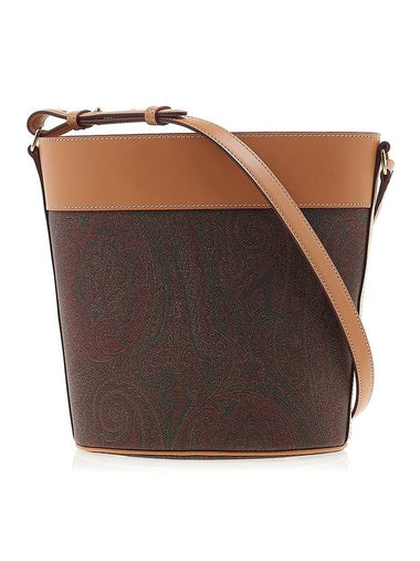 Paisley Bucket Bag Brown - ETRO - BALAAN 1