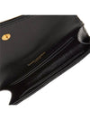 Monogram Envelope Small Half Wallet Black Gold - SAINT LAURENT - BALAAN 5