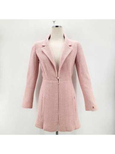 tweed jacket coat - CHANEL - BALAAN 1