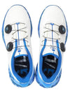 Men's G Drive Perforated TPU Camo Spikeless White Blue - G/FORE - BALAAN 4