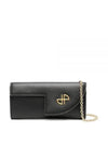 JP Leather Shoulder Bag Black - PATOU - BALAAN 2