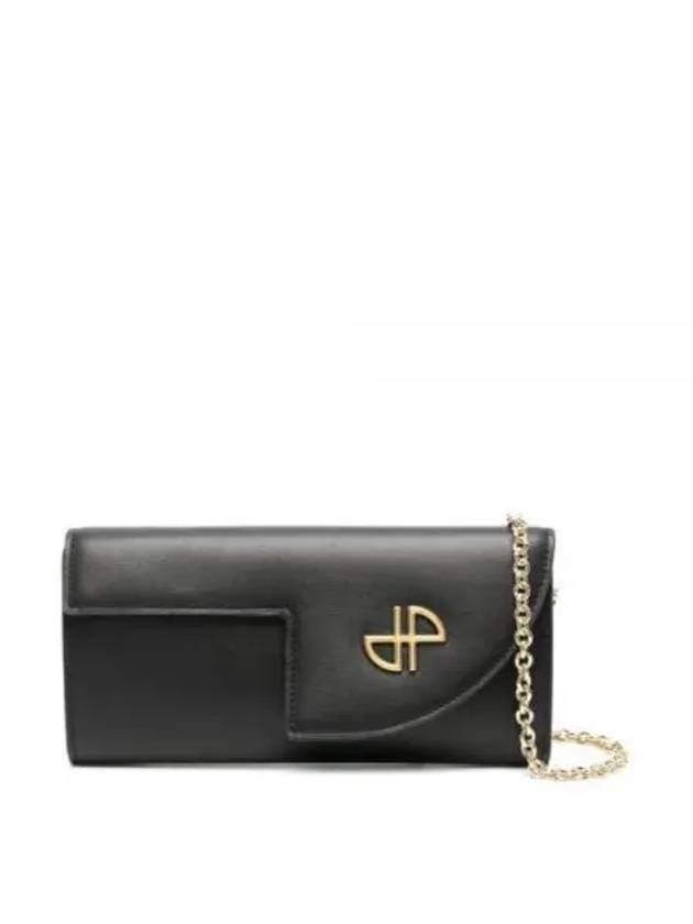 JP Leather Shoulder Bag Black - PATOU - BALAAN 2