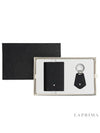 Set Card Wallet Key Holder Black - MONTBLANC - BALAAN 2