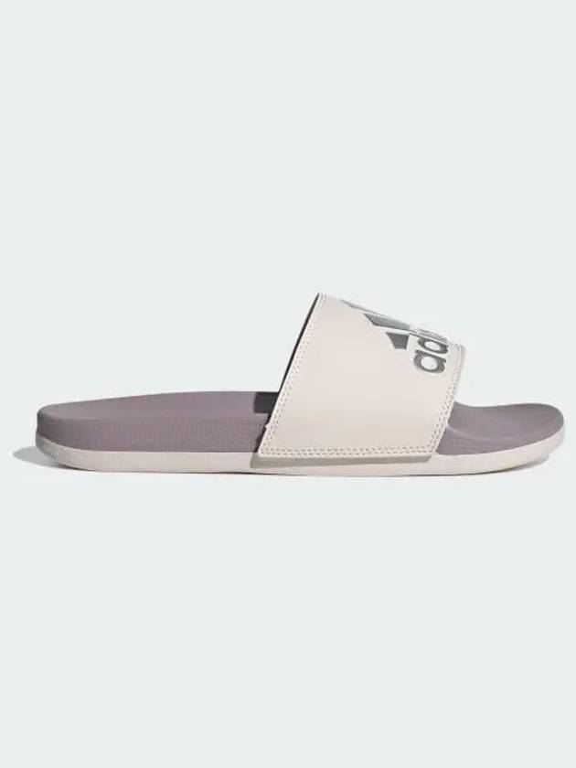 Adilette Comfort Slide Women s Preloved Fig Silver Metallic Putty Mauve IG1273 693165 - ADIDAS - BALAAN 1