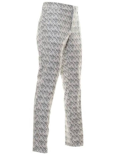 Elot Micro Bridge Print Pants Gray - J.LINDEBERG - BALAAN 1