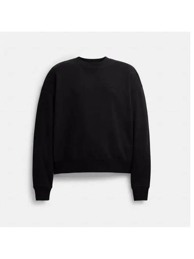 Essential Crew Neck CL646 BLK - COACH - BALAAN 1