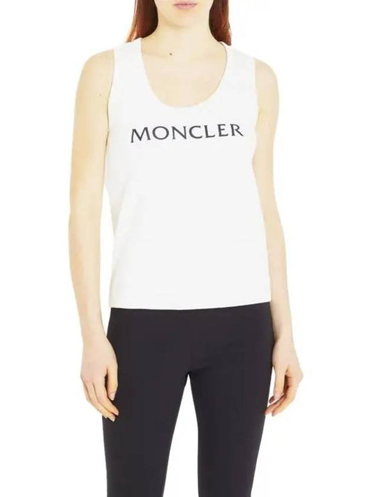 Women's Logo Tank Top 8P000 01 89A0D 033 - MONCLER - BALAAN 2