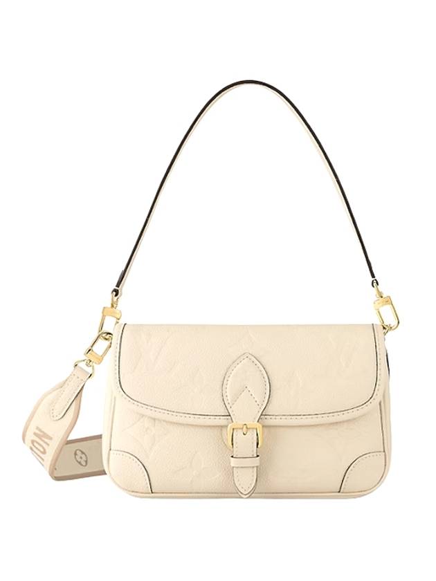 Diane Monogram Empreinte Shoulder Bag Cream - LOUIS VUITTON - BALAAN 1