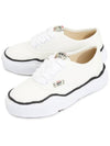 Baker OG Sole Canvas Low Top Sneakers White - MAISON MIHARA YASUHIRO - BALAAN 2