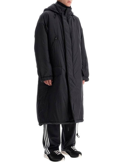 long padded nylon parka coat - Y-3 - BALAAN 2