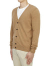 Cashmere Back Stitch Cardigan Beige - MAISON MARGIELA - BALAAN 3