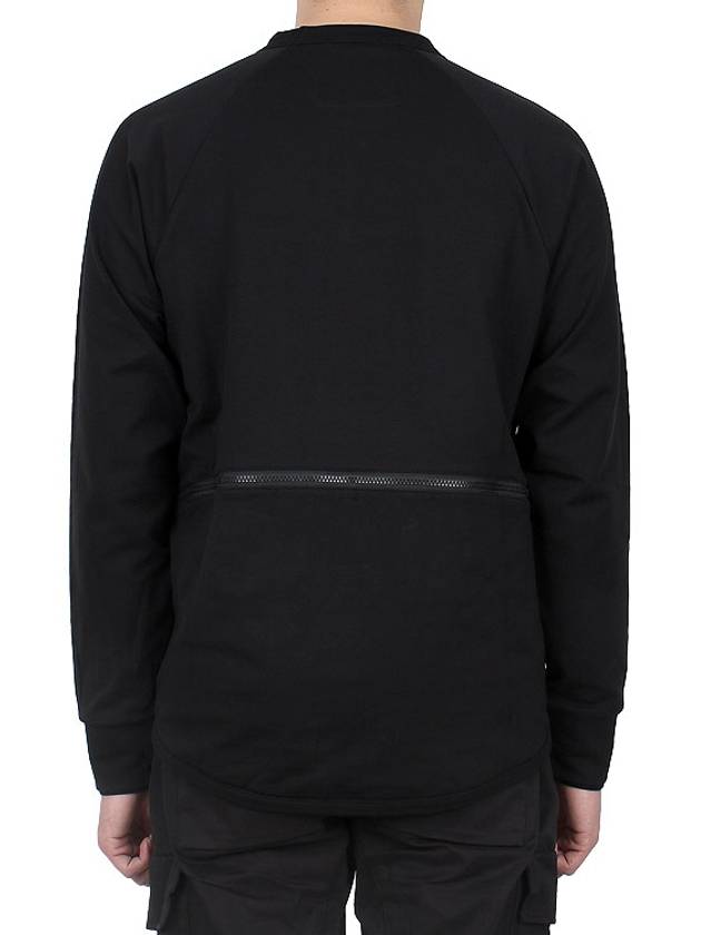 Metropolis Series Brushed Sweatshirt Black - CP COMPANY - BALAAN 5