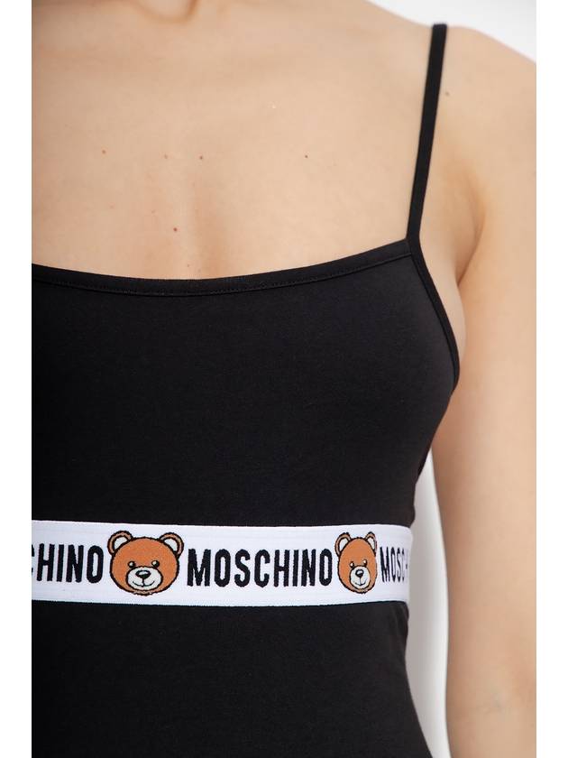 logo underband stretch bodysuit A11834402 - MOSCHINO - BALAAN 5