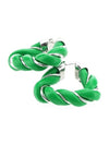 Twist Earrings Parakeet - BOTTEGA VENETA - BALAAN 3