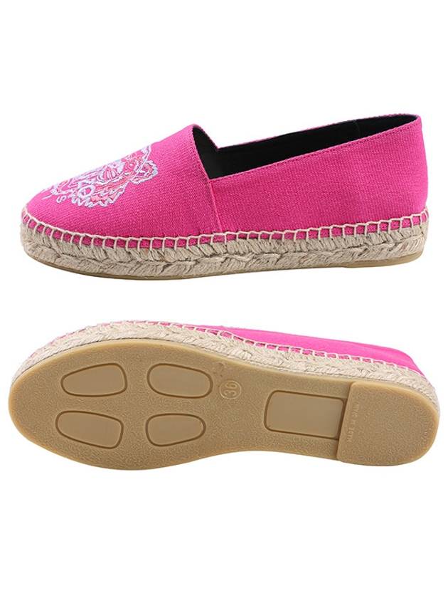 2ES180 F50 26 Jin pink espadrille embroidery sneakers - KENZO - BALAAN 7