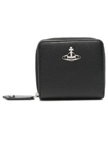 MEDIUM ZIP WALLET 5107004JU S000D N403 zipper half - VIVIENNE WESTWOOD - BALAAN 1