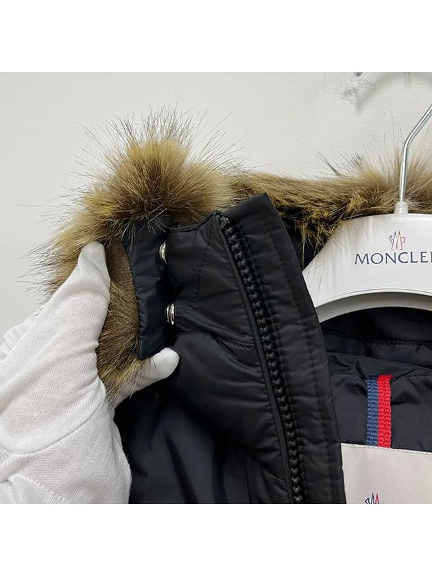 Kids New Byronf Hooded Down Padding Black - MONCLER - BALAAN 8