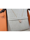 Mini Pop H Pendant Rose Gold Rose Dragee - HERMES - BALAAN 6