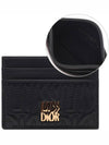 Miss Dior Freesia Card Wallet Black - DIOR - BALAAN 2