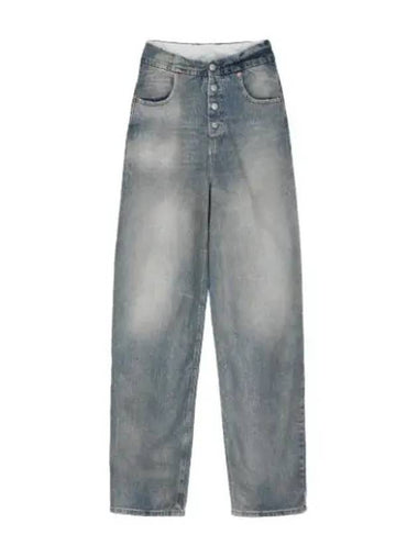 MM6 high waist denim pants blue - MAISON MARGIELA - BALAAN 1