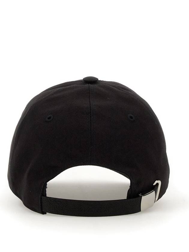 Embroidered Logo Ball Cap Black - ALEXANDER MCQUEEN - BALAAN 3