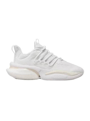 Alpha Boost V1 Low Top Sneakers White - ADIDAS - BALAAN 1