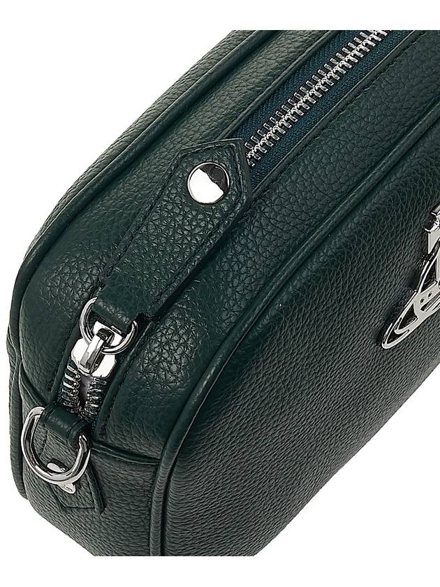 Anna Fake Leather Camera Cross Bag Green - VIVIENNE WESTWOOD - BALAAN 9