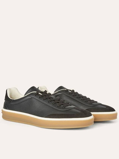 Tennis Walk Low Top Sneakers Black - LORO PIANA - BALAAN 2