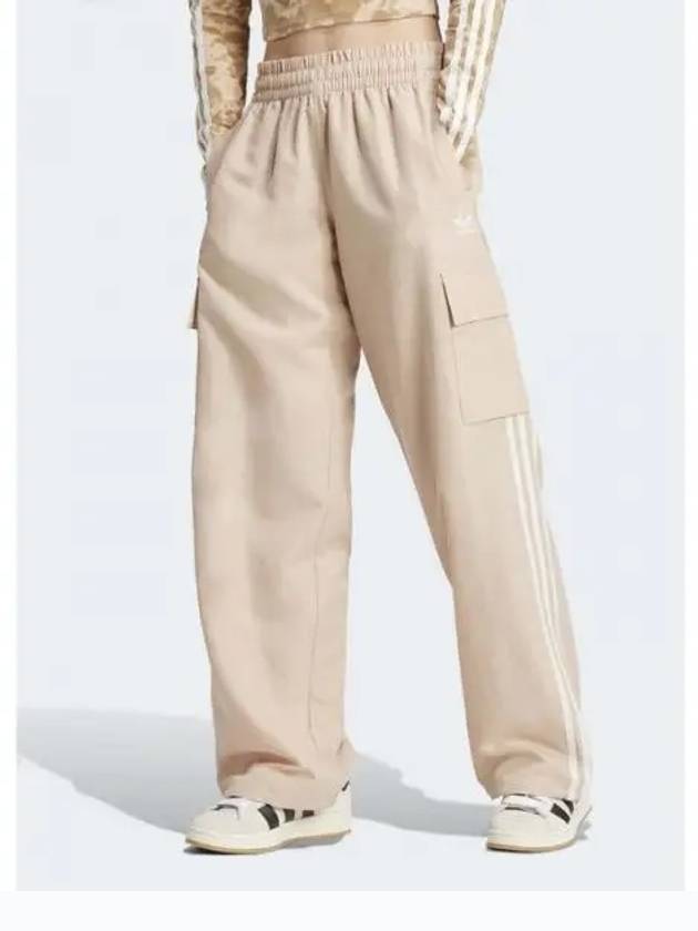 Adicolor Cargo Wide Pants Magic Beige - ADIDAS - BALAAN 2