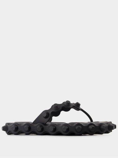 Rapture Flip Flop Flat Shoes - Alexander Wang - Acetate - Black - ALEXANDER WANG - BALAAN 1