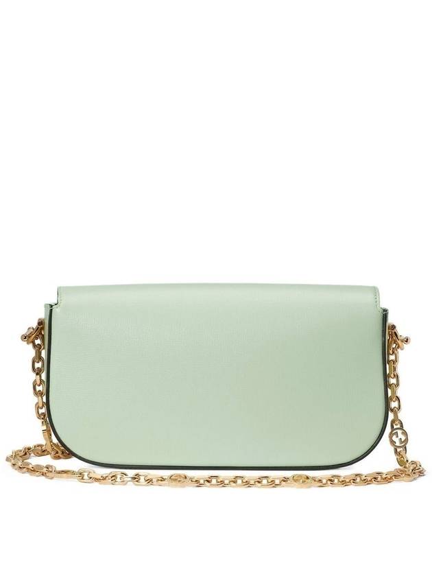 Women's Horsebit 1955 Small Shoulder Bag Light Green - GUCCI - BALAAN 3