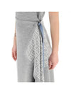 Skirt Grey Wool Skirt - FENDI - BALAAN 5