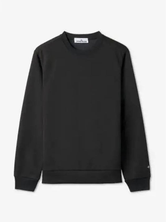 Stellina Sweatshirt Black - STONE ISLAND - BALAAN 2