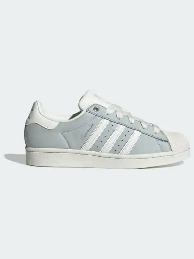 Superstar Leather Low Top Sneakers Wonder Silver - ADIDAS - BALAAN 2