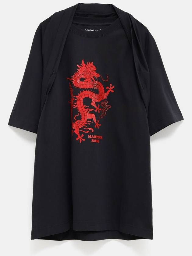 Celebration Oversize T-Shirt - MARTINE ROSE - BALAAN 1