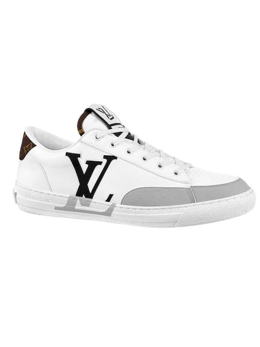 Charlie Logo Low Top Sneakers White - LOUIS VUITTON - BALAAN 1