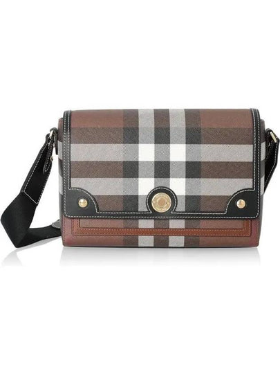 Note Shoulder Bag Dark Birch Brown - BURBERRY - BALAAN 2