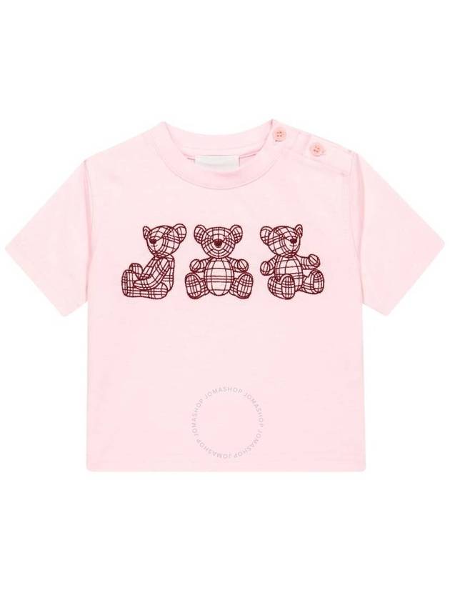 Burberry Girls Bear Trio Embroidered T Shirt Size 2Y - BURBERRY - BALAAN 1