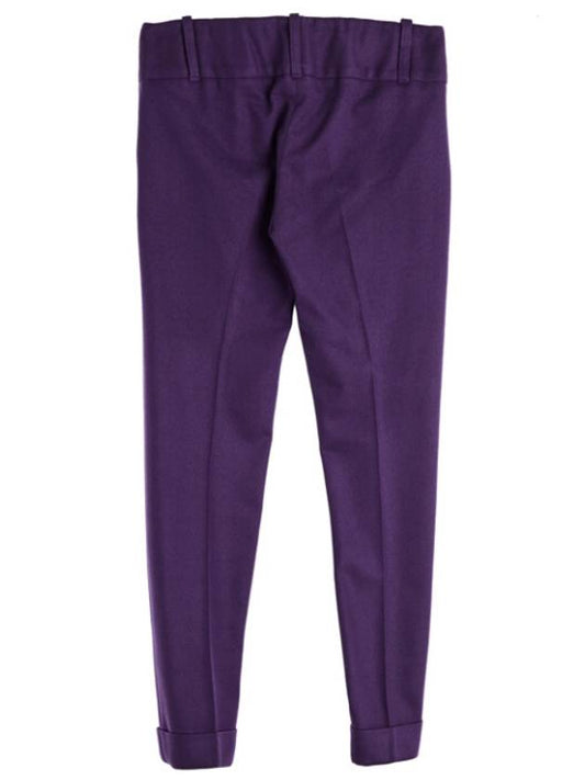 Acne studios FW brooke turn up purple pants - ACNE STUDIOS - BALAAN 2