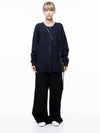 Four Woman Women s M243PT04BKW Side Tuck Wide Cotton Slacks Black - CHANCE'S NOI - BALAAN 7