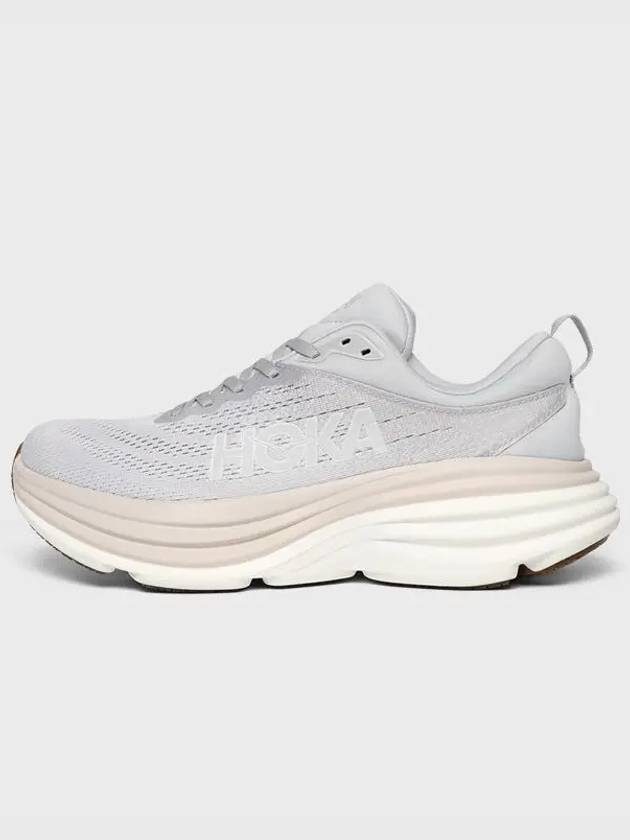 Bondi 8 Low Top Sneakers Light Grey - HOKA ONE ONE - BALAAN 5