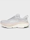 Bondi 8 Low Top Sneakers Light Grey - HOKA ONE ONE - BALAAN 3