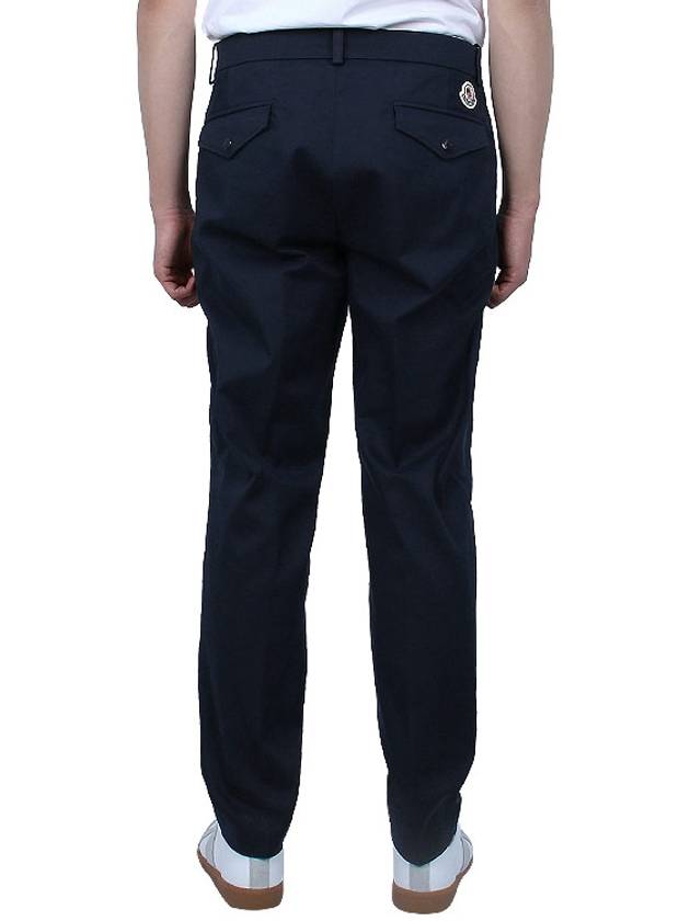 Gavardine Straight Pants Navy - MONCLER - BALAAN 5